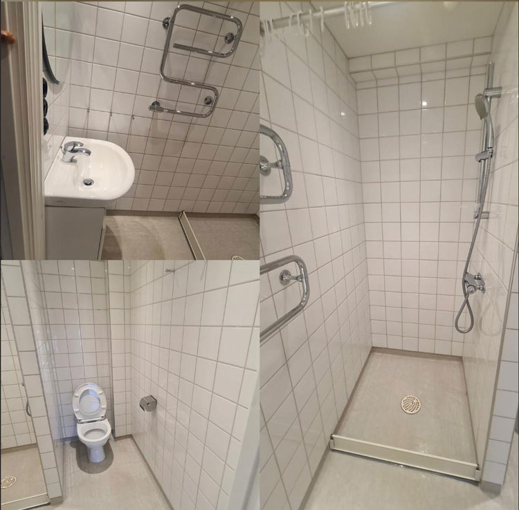 Bilder av utförd städning