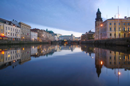 Stora hamnkanalen i Göteborg